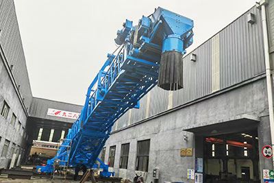 Mobiele bulkscheepslader